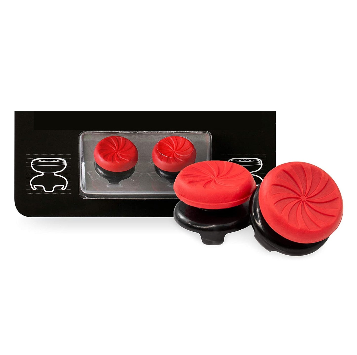 Thumbgrips - Red Twister